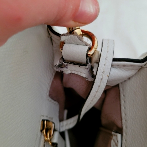 Mk white satchel bag - Picture 8 of 9